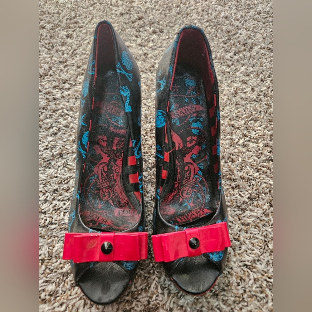 Reserved!! Iron Fist Platform Wedge Heels